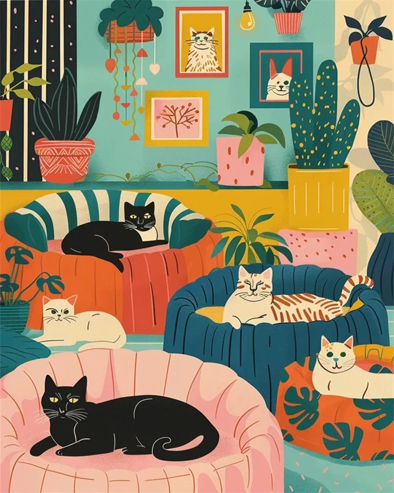 1 Box of 500/1000/1200/2000PCS Puzzles for Adults Colorful Black Cats Jigsaw Puzzles Handmade Home Decoration Gift Frameless
1 Box of 500/1000/1200/2000PCS Puzzles for Adults Colorful Black Cats Jigsaw Puzzles Handmade Home Decoration Gift Frameless