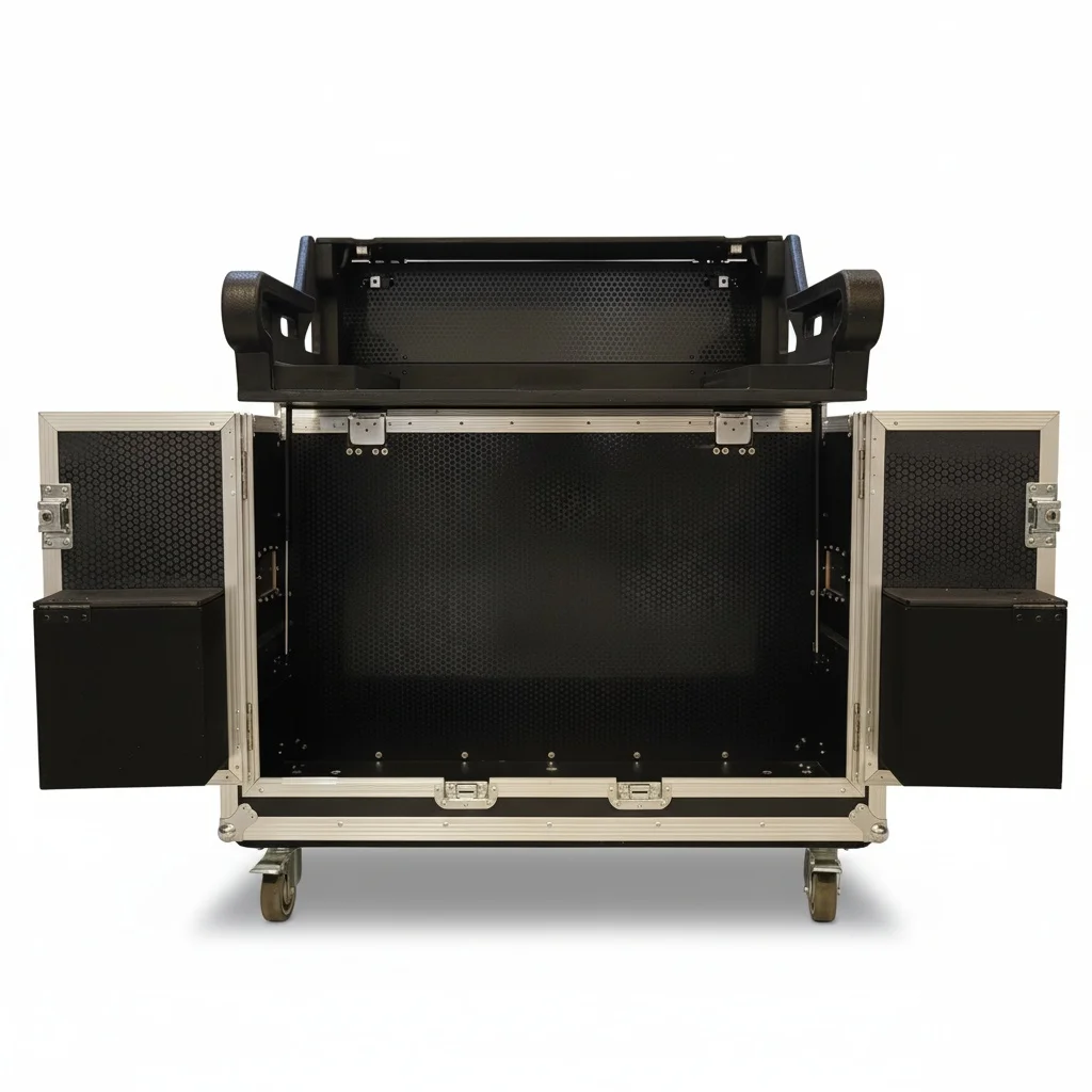 DJ Mixer Flight Case, 9mm (3/8 inch) Plywood Amplifier Rack Case, fit for Midas M32, for Pioneer, Custom Road Case, Storage Case
DJ Mixer Flight Case, 9mm (3/8 inch) Plywood Amplifier Rack Case, fit for Midas M32, for Pioneer, Custom Road Case, Storage Case