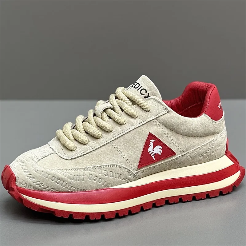 New Men Jogging Casual Sneakers Running Shoes Lace-up Breathable Walking Fashion Leisure Comfortable Blade Loafers Brand Outdoor
New Men Jogging Casual Sneakers Running Shoes Lace-up Breathable Walking Fashion Leisure Comfortable Blade Loafers Brand Outdoor