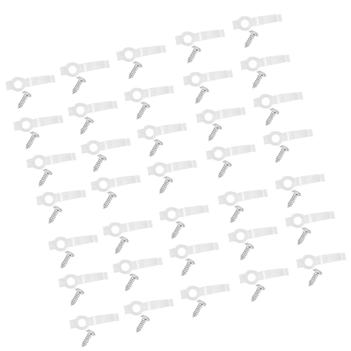 200Pcs Transparent Led Strip Light Mounting Clips One Side Fixing Brackets For Homeowners Professionals Easy Installation
200Pcs Transparent Led Strip Light Mounting Clips One Side Fixing Brackets For Homeowners Professionals Easy Installation