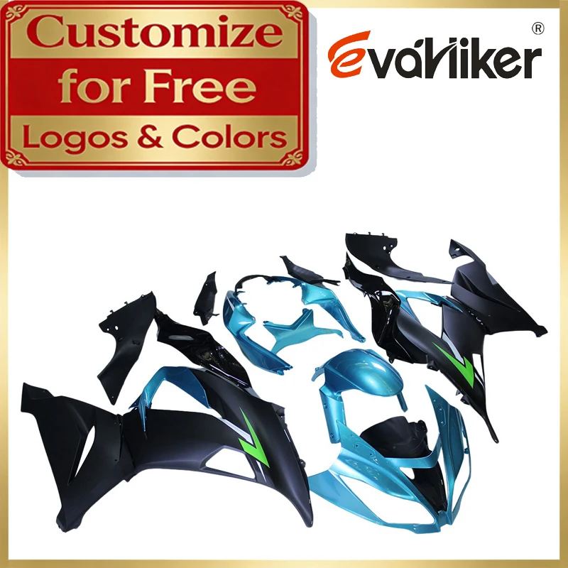Full Fairing Bodywork Kit For Kawasaki ZX6R ZX-6R 2013-2018 ABS Plastic Injection Mold Motorcycle fairing light blue
Full Fairing Bodywork Kit For Kawasaki ZX6R ZX-6R 2013-2018 ABS Plastic Injection Mold Motorcycle fairing light blue
