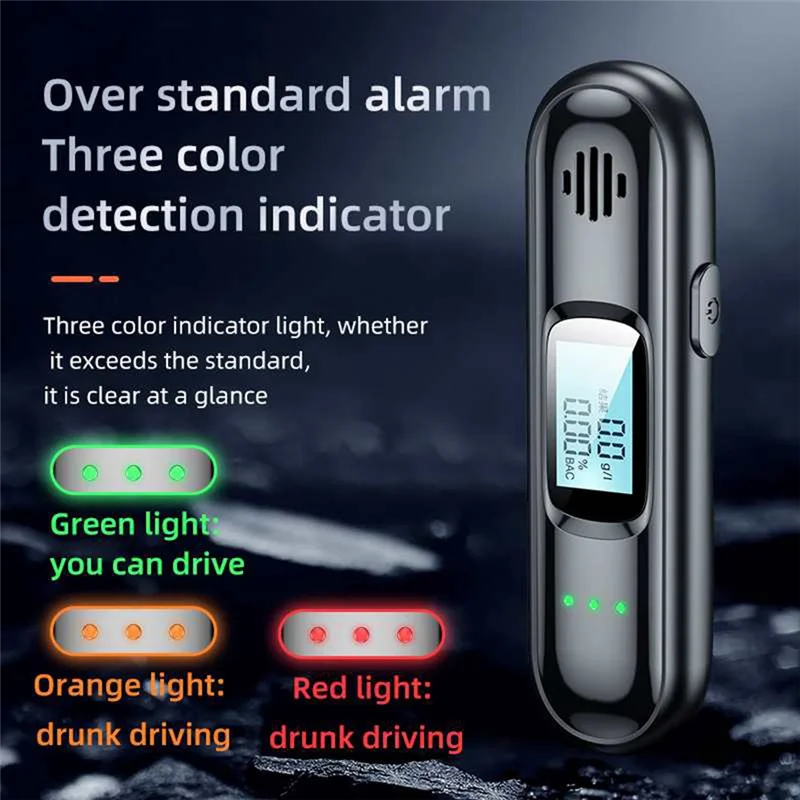 AA21-Portable Non-Contact Alcohol Tester Display Automatic Breath Test With LED Screen Digital A
AA21-Portable Non-Contact Alcohol Tester Display Automatic Breath Test With LED Screen Digital A