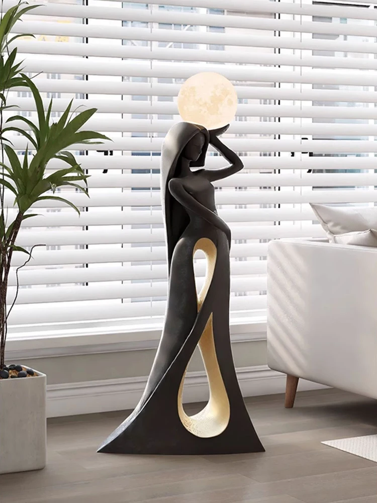 Modern Art Figure Sculpture, Home Decoration Accessories, Living Room Large Floor Luminous Statue, Ornaments, Housewarming Gift
Modern Art Figure Sculpture, Home Decoration Accessories, Living Room Large Floor Luminous Statue, Ornaments, Housewarming Gift