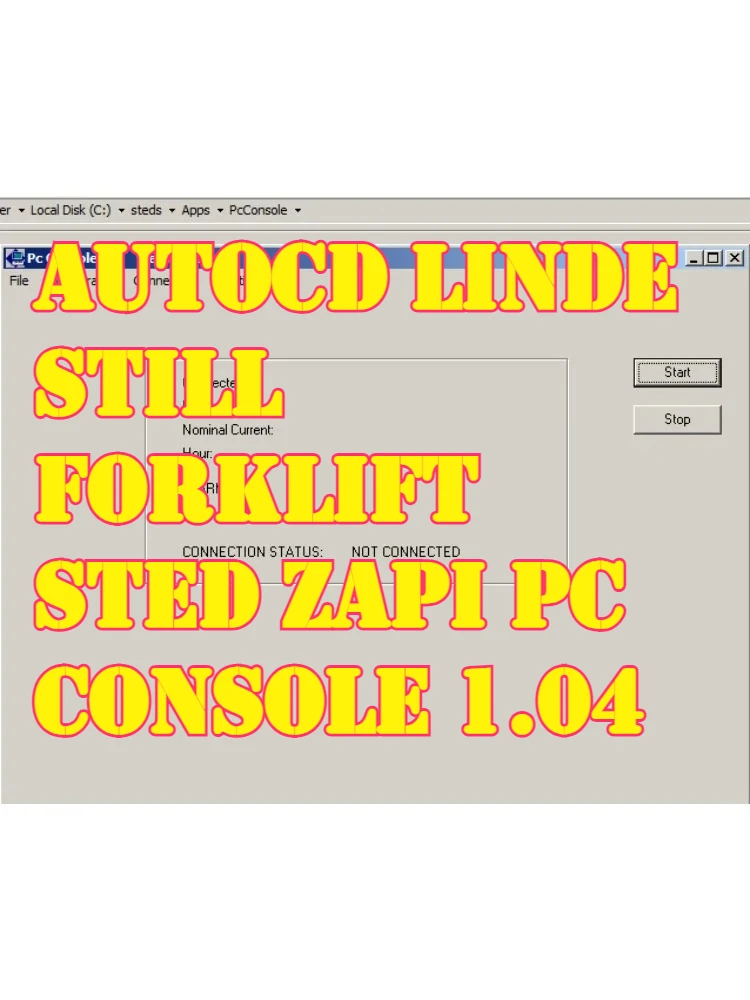 AutoCD Linde Still Forklift Sted ZAPI PC Console 1.04
AutoCD Linde Still Forklift Sted ZAPI PC Console 1.04