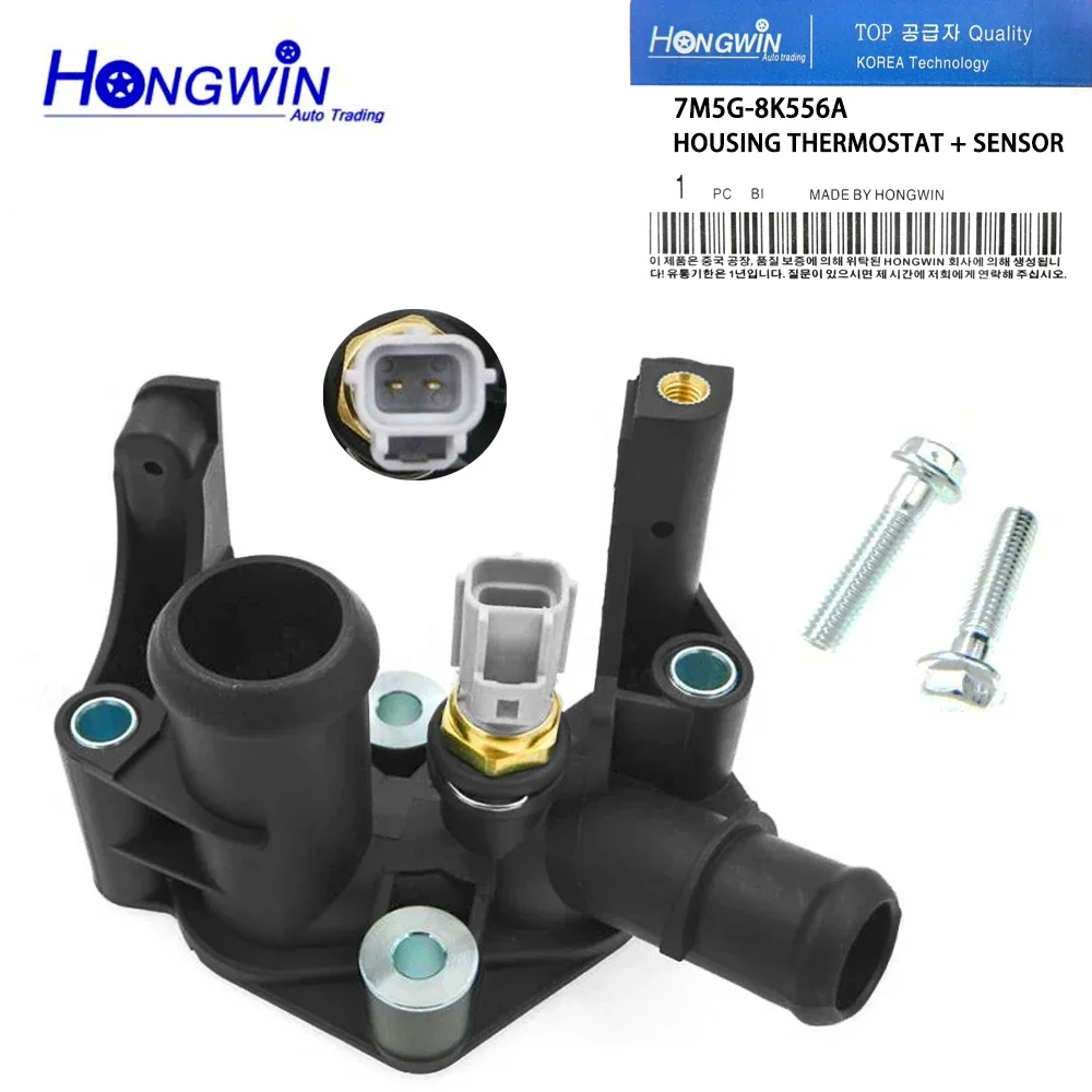 OEM NO.: 7M5G-8K556-A 7M5G-8K556-AC Thermostat Housing Coolant Water Fits Ford Fiesta Focus CB8 C-Max B-Max Fusion EcoSport
OEM NO.: 7M5G-8K556-A 7M5G-8K556-AC Thermostat Housing Coolant Water Fits Ford Fiesta Focus CB8 C-Max B-Max Fusion EcoSport