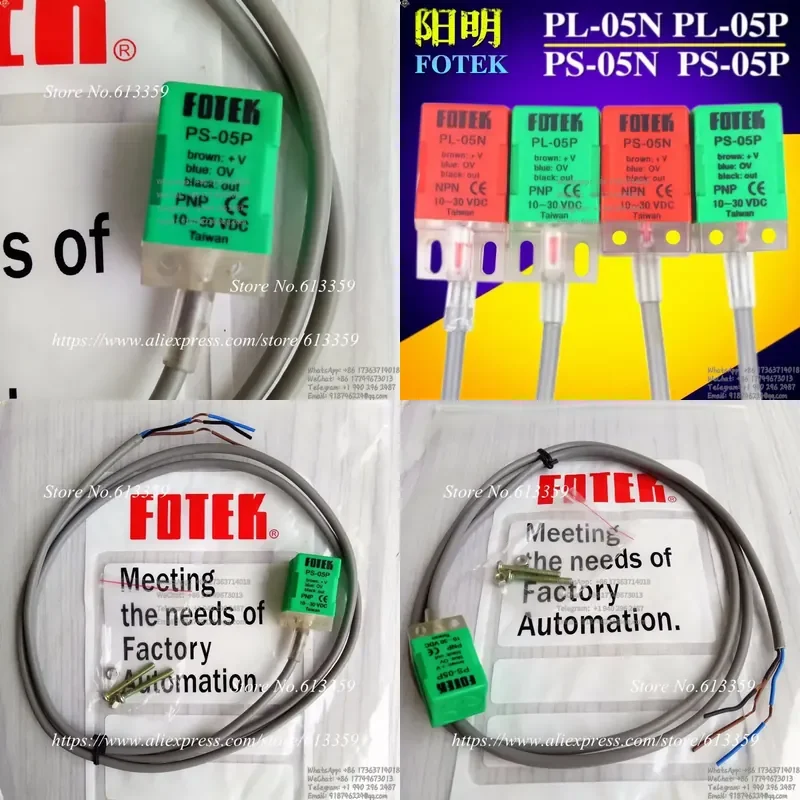 10PCS PS-05P PS-05N PL-05P PL-05N Inductive Proximity Switch Sensor Sn-5mm PNP NPN NO New High Quality
10PCS PS-05P PS-05N PL-05P PL-05N Inductive Proximity Switch Sensor Sn-5mm PNP NPN NO New High Quality