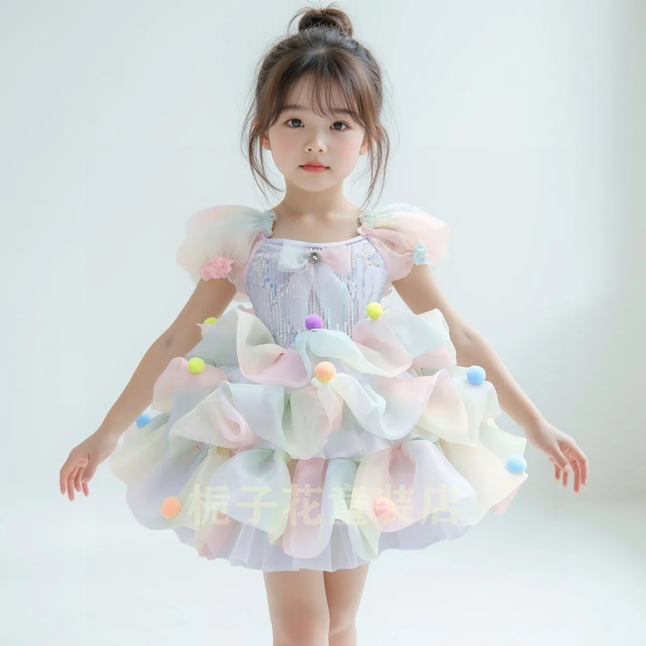 Girl Cute Princess Pongsa Dress Fashion New Children's Ballet Dress Performance Costume
Girl Cute Princess Pongsa Dress Fashion New Children's Ballet Dress Performance Costume