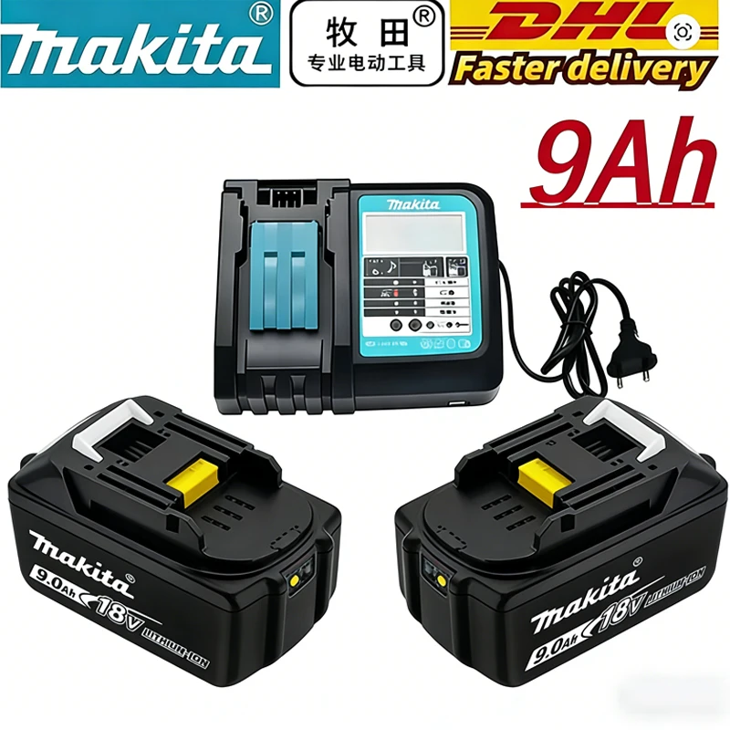 9.0Ah Makita 9000mAh Battery 100% original Makita BL1830 Battery 18V Battery BL1830 BL1815 BL1860 BL1840 Tool Rechargeable
9.0Ah Makita 9000mAh Battery 100% original Makita BL1830 Battery 18V Battery BL1830 BL1815 BL1860 BL1840 Tool Rechargeable
