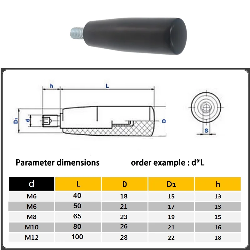 1pcs Rotating Handle With Concealed Rubberwood Front End Hexagonal Groove Rotating Packaging Video Printing Machinery Handle
1pcs Rotating Handle With Concealed Rubberwood Front End Hexagonal Groove Rotating Packaging Video Printing Machinery Handle