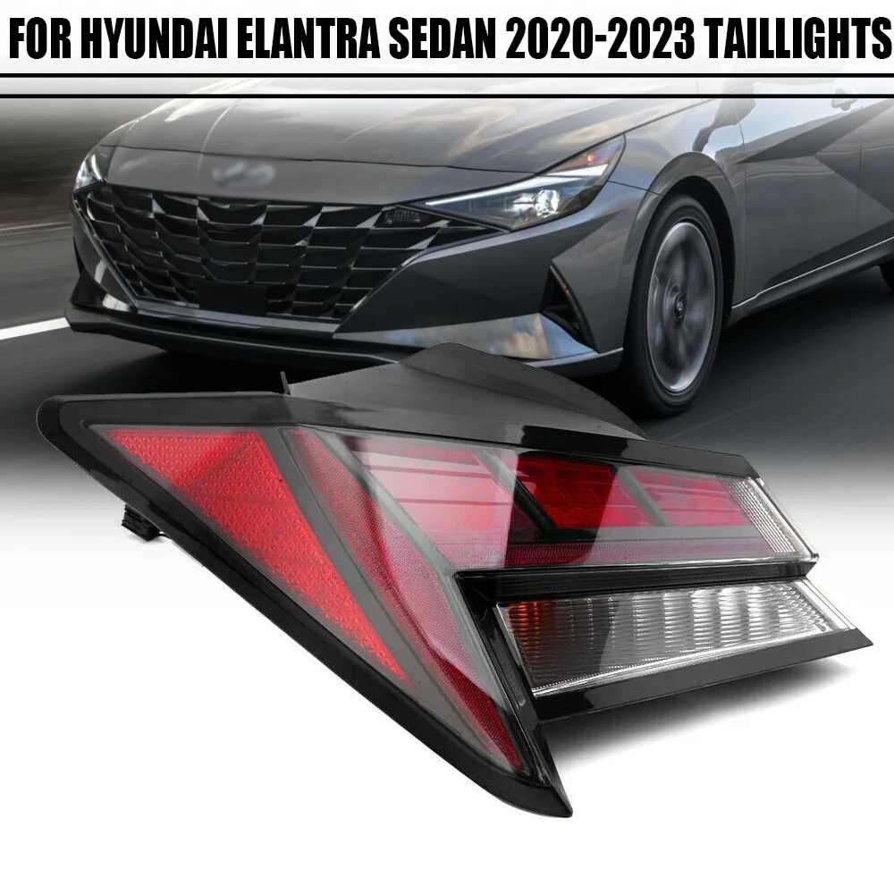 LED Rear Tail Light For Hyundai Elantra 2020 2021 2022 2023 Signal Stop Brake Lamp Bumper Warning Lights 92402AB100 92401AB100
LED Rear Tail Light For Hyundai Elantra 2020 2021 2022 2023 Signal Stop Brake Lamp Bumper Warning Lights 92402AB100 92401AB100