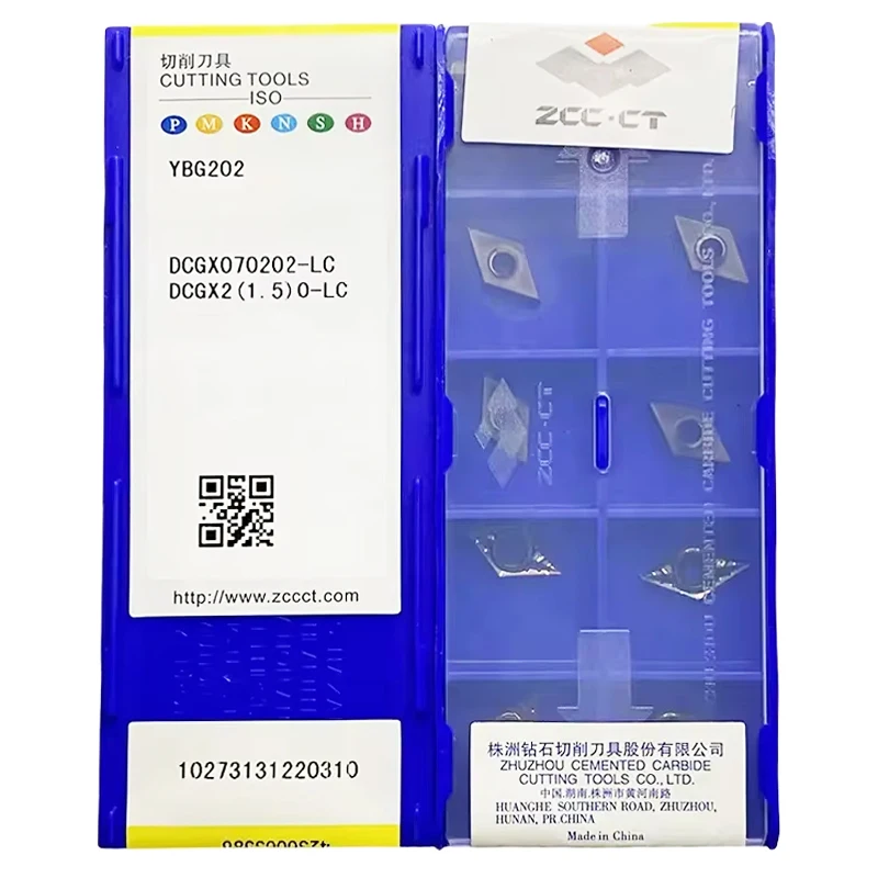 Оригинальный ZCCCT DCGX 070202 -LC YD101 YBG102 YBG202 твердосплавная вставка для токарных инструментов с ЧПУ
Оригинальный ZCCCT DCGX 070202 -LC YD101 YBG102 YBG202 твердосплавная вставка для токарных инструментов с ЧПУ