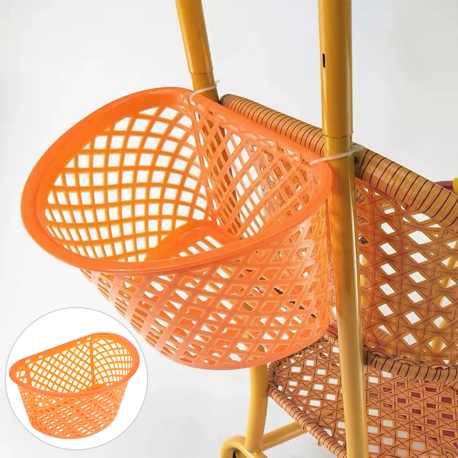 Universal Stroller Basket for Baby Pram with Wicker Design Multi-Functional Storage Organizer Adjustable Accessories Holds
Universal Stroller Basket for Baby Pram with Wicker Design Multi-Functional Storage Organizer Adjustable Accessories Holds