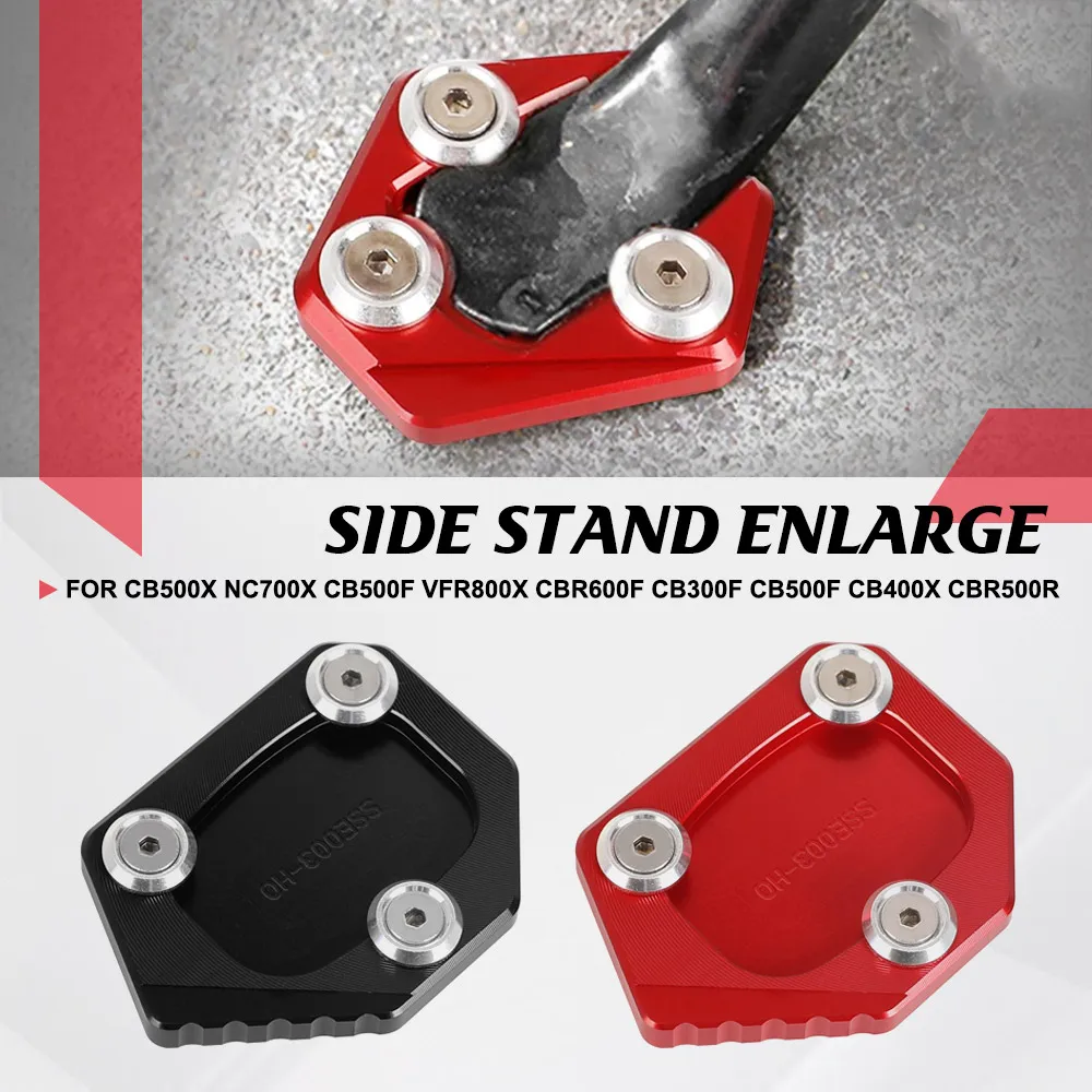 FOR Honda CB500X NC700X CB500F VFR800X CBR600F CB300F CB500F CB400X CBR500R Motorcycle Side Stand Enlarge Extension Kickstand
FOR Honda CB500X NC700X CB500F VFR800X CBR600F CB300F CB500F CB400X CBR500R Motorcycle Side Stand Enlarge Extension Kickstand