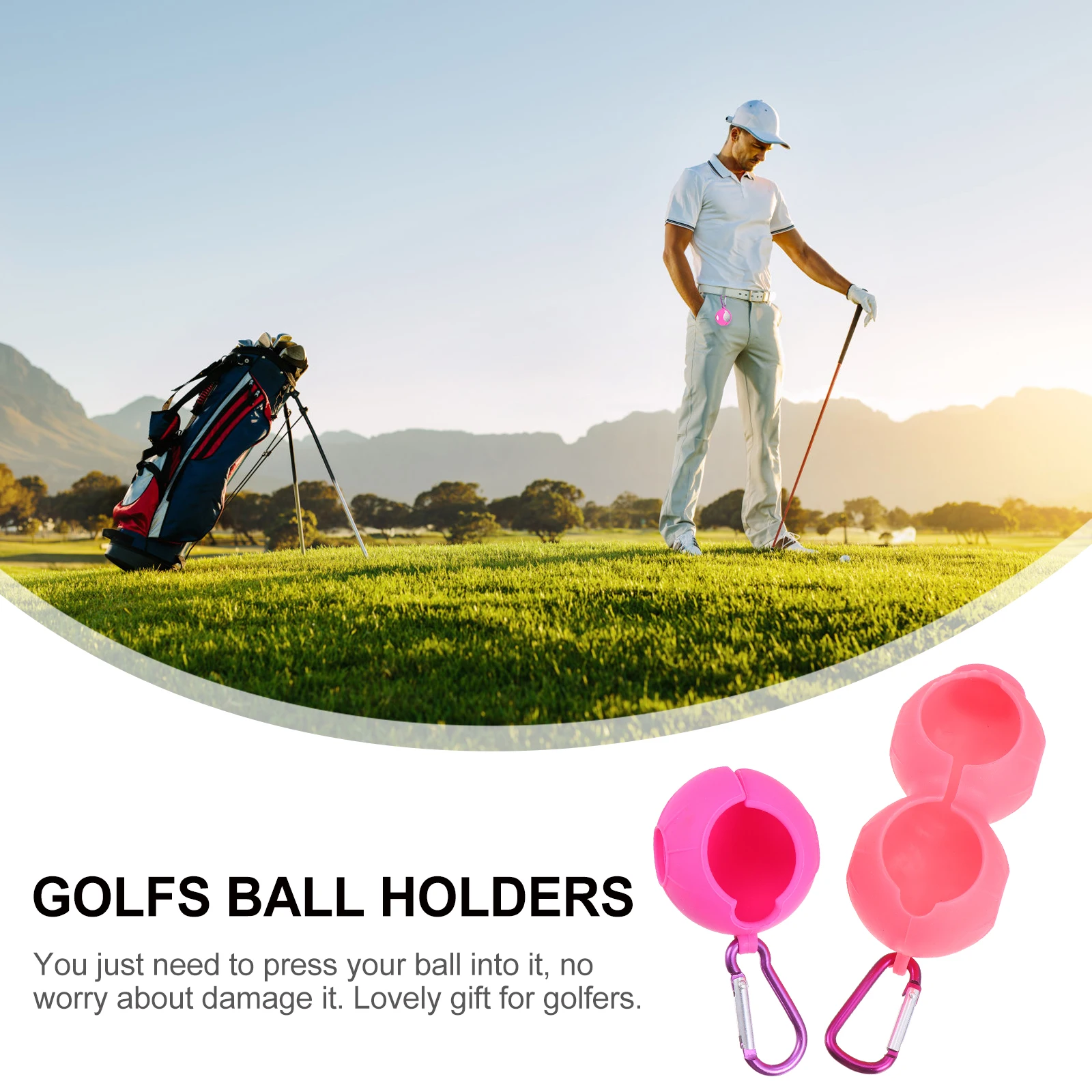 2pcs Golf Balls Sleeve Silicone Holder Protection Carrier Lightweight Golfs Accessory R om Color Dual Storage
2pcs Golf Balls Sleeve Silicone Holder Protection Carrier Lightweight Golfs Accessory R om Color Dual Storage
