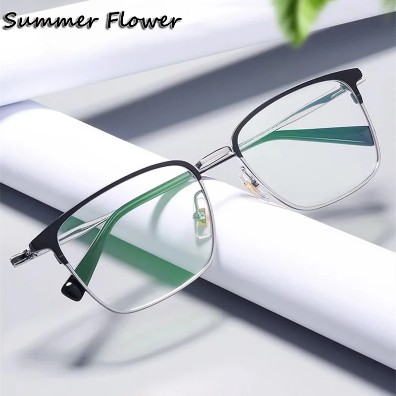Student Eyewear Young Men Optical Glasses Frame Pure Titanium Spectacle Myopia Light Square Fashion Prescription Lenses for Eye
Student Eyewear Young Men Optical Glasses Frame Pure Titanium Spectacle Myopia Light Square Fashion Prescription Lenses for Eye