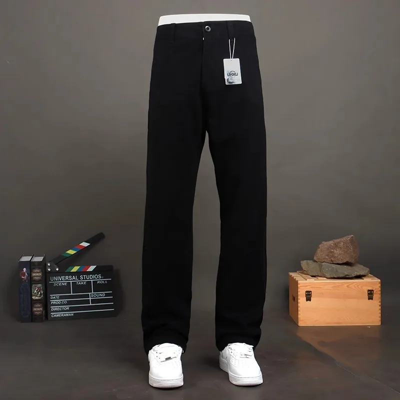 Fashion Streetwear Men Jeans Loose Fit Black Caramel Casual Denim Pants Hombre Vintage Designer Straight Jeans Men Trousers
Fashion Streetwear Men Jeans Loose Fit Black Caramel Casual Denim Pants Hombre Vintage Designer Straight Jeans Men Trousers