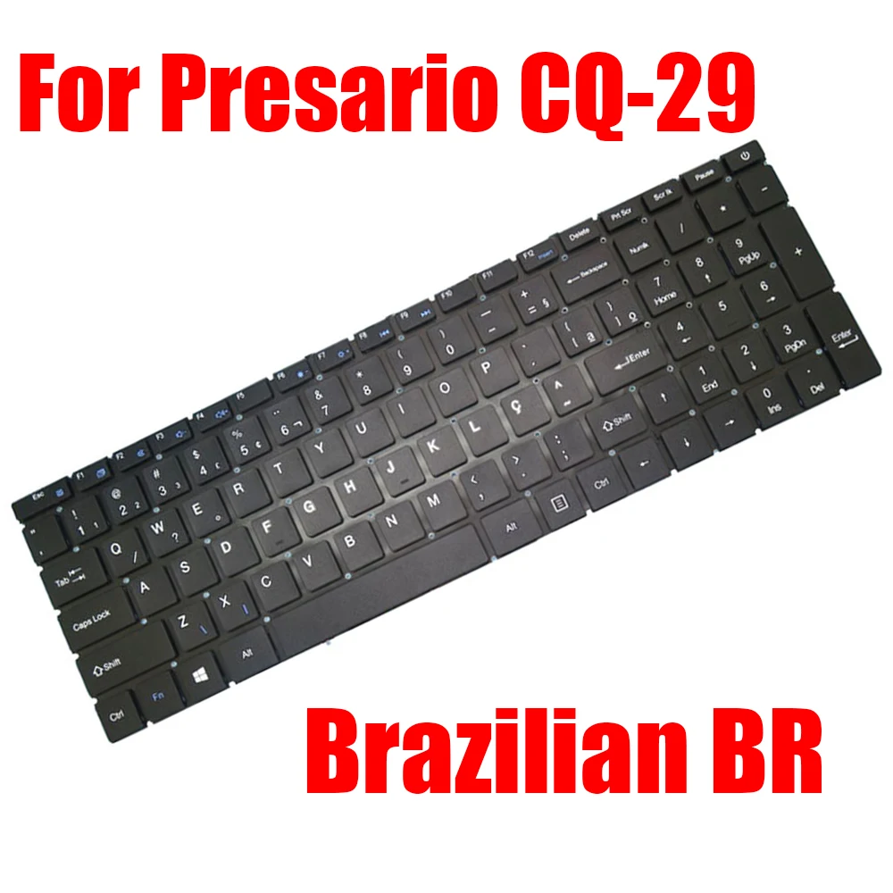Brazilian BR Replacement Laptop Keyboard For Compaq For Presario CQ-29 Black Without Frame New
Brazilian BR Replacement Laptop Keyboard For Compaq For Presario CQ-29 Black Without Frame New