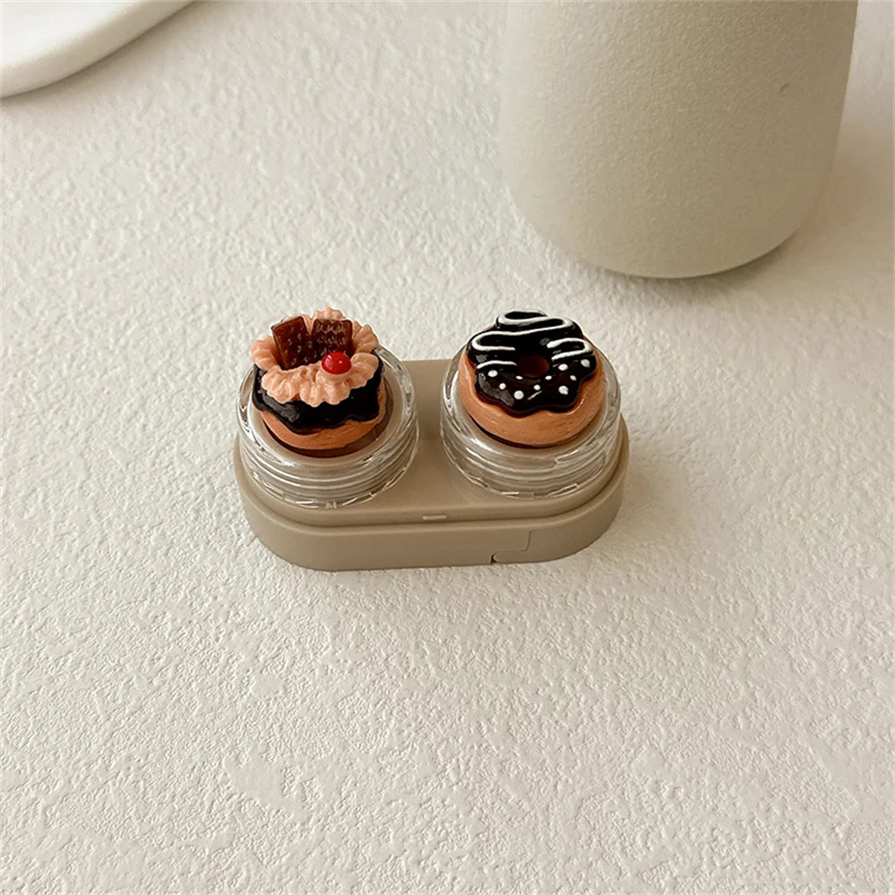 KLASSNUM Mini Travel Contact Lens Container Cute 3D Dessert Donut Box With Tweezers Tool Sweet Eye Care Soaking Case Girls Gifts
KLASSNUM Mini Travel Contact Lens Container Cute 3D Dessert Donut Box With Tweezers Tool Sweet Eye Care Soaking Case Girls Gifts
