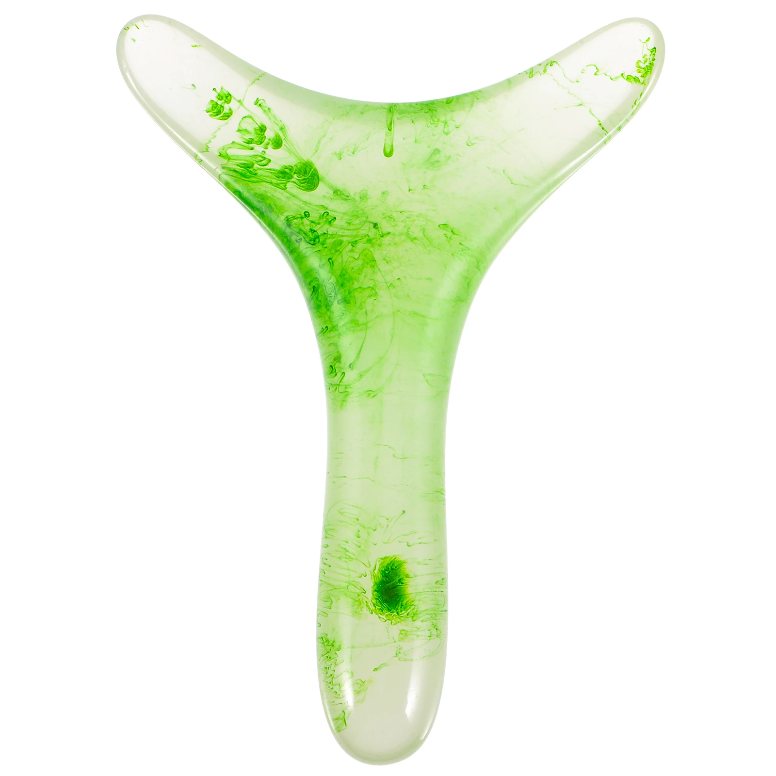1 Green Facial Scraper Y-Type Resin Board for Face Body Massage Tools Scraper Anti Aging Neck Back Shoulders Feet
1 Green Facial Scraper Y-Type Resin Board for Face Body Massage Tools Scraper Anti Aging Neck Back Shoulders Feet