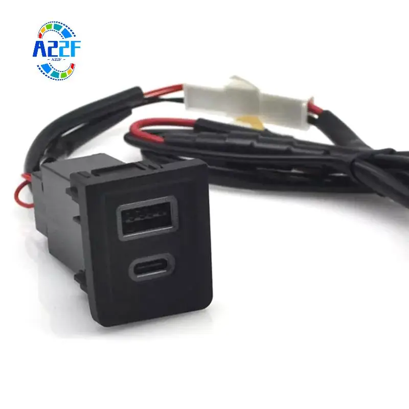 A22F-автомобильное USB-зарядное устройство PD Quick Charge QC3.0, адаптер для зарядки телефона, розетка для Multivan T5 2003-2015
A22F-автомобильное USB-зарядное устройство PD Quick Charge QC3.0, адаптер для зарядки телефона, розетка для Multivan T5 2003-2015