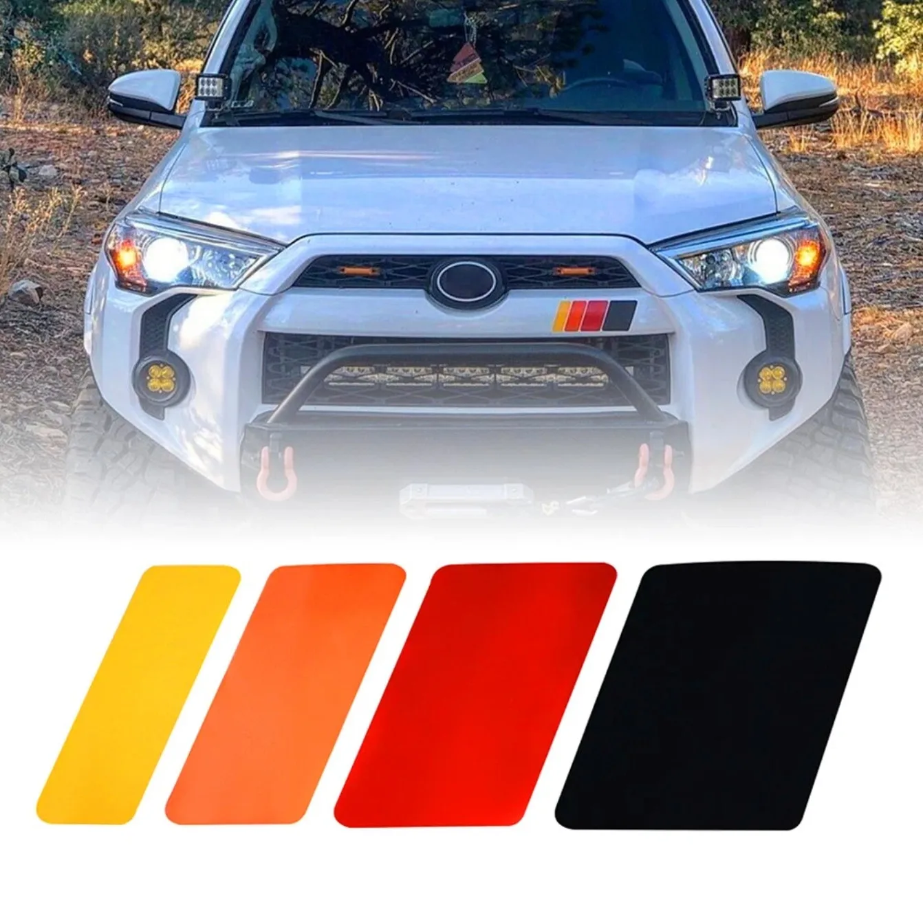 Tri-Color Stripe Decal Sticker For Toyota Tacoma TRD 4Runner Tundra/ Tantu Super
Tri-Color Stripe Decal Sticker For Toyota Tacoma TRD 4Runner Tundra/ Tantu Super