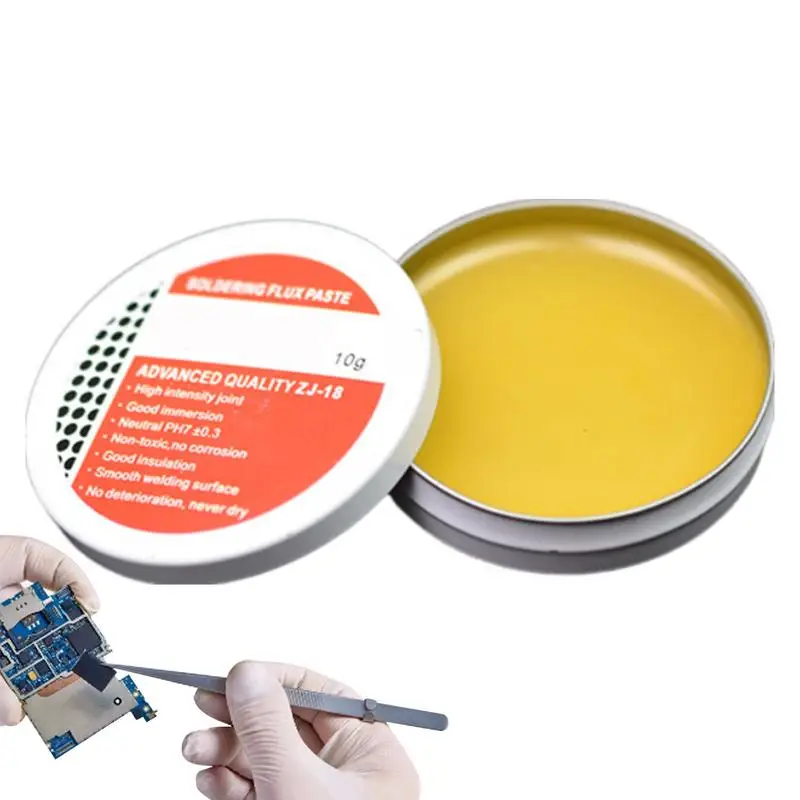 Soldering Flux Welding Iron Box No Clean Paste Flux Good Insulation Soldering Supplies For Mobile Phone Repair And High
Soldering Flux Welding Iron Box No Clean Paste Flux Good Insulation Soldering Supplies For Mobile Phone Repair And High