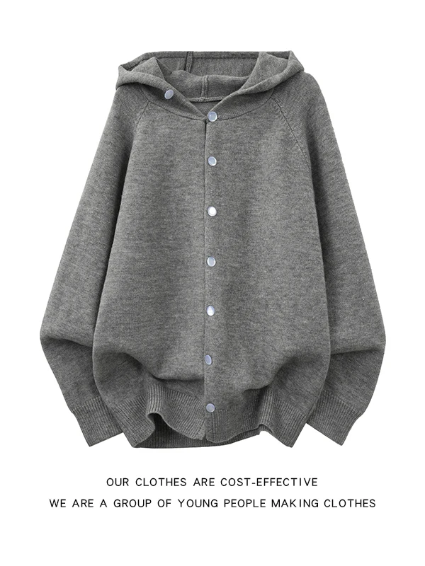 Retro Japanese Sle Button-Up Knitwear Cardigan for Men Heavyweight Casual Hooded Jaet Warmth Comfortable Loose Fit Long S...
Retro Japanese Sle Button-Up Knitwear Cardigan for Men Heavyweight Casual Hooded Jaet Warmth Comfortable Loose Fit Long S...