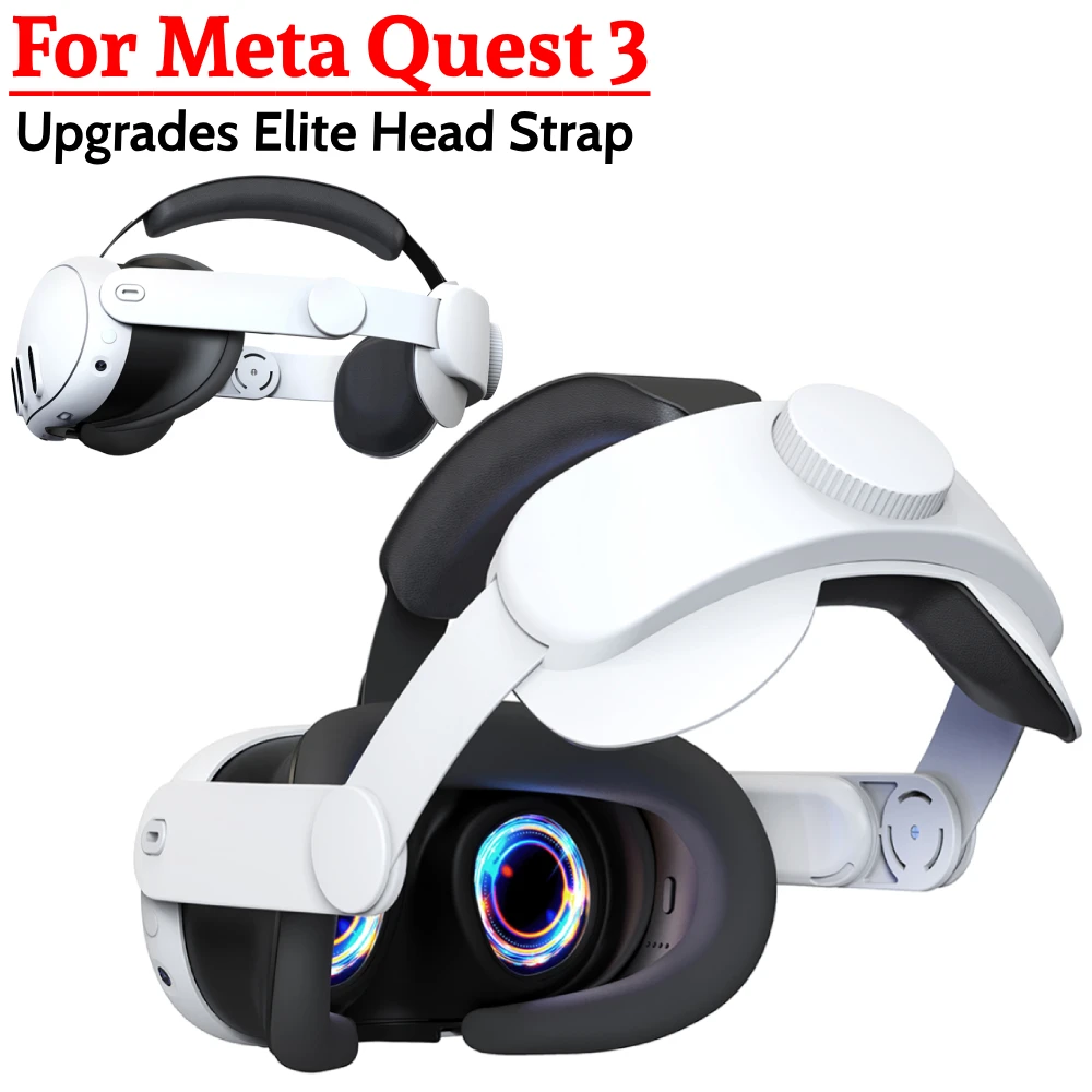 Для Meta Quest 3, ремешок на голову, альтернативный ремешок на голову с балансированным давлением, модернизация, элитный съемный ремешок для Quest 3
Для Meta Quest 3, ремешок на голову, альтернативный ремешок на голову с балансированным давлением, модернизация, элитный съемный ремешок для Quest 3
