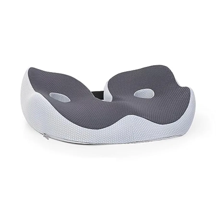 Подушка для сиденья из пены с эффектом памяти для облегчения боли в костях сидения и спине, при проблемах с копчиком, бедрами и задними сухожилиями, для поддержки осанки - Комфорт I
Подушка для сиденья из пены с эффектом памяти для облегчения боли в костях сидения и спине, при проблемах с копчиком, бедрами и задними сухожилиями, для поддержки осанки - Комфорт I