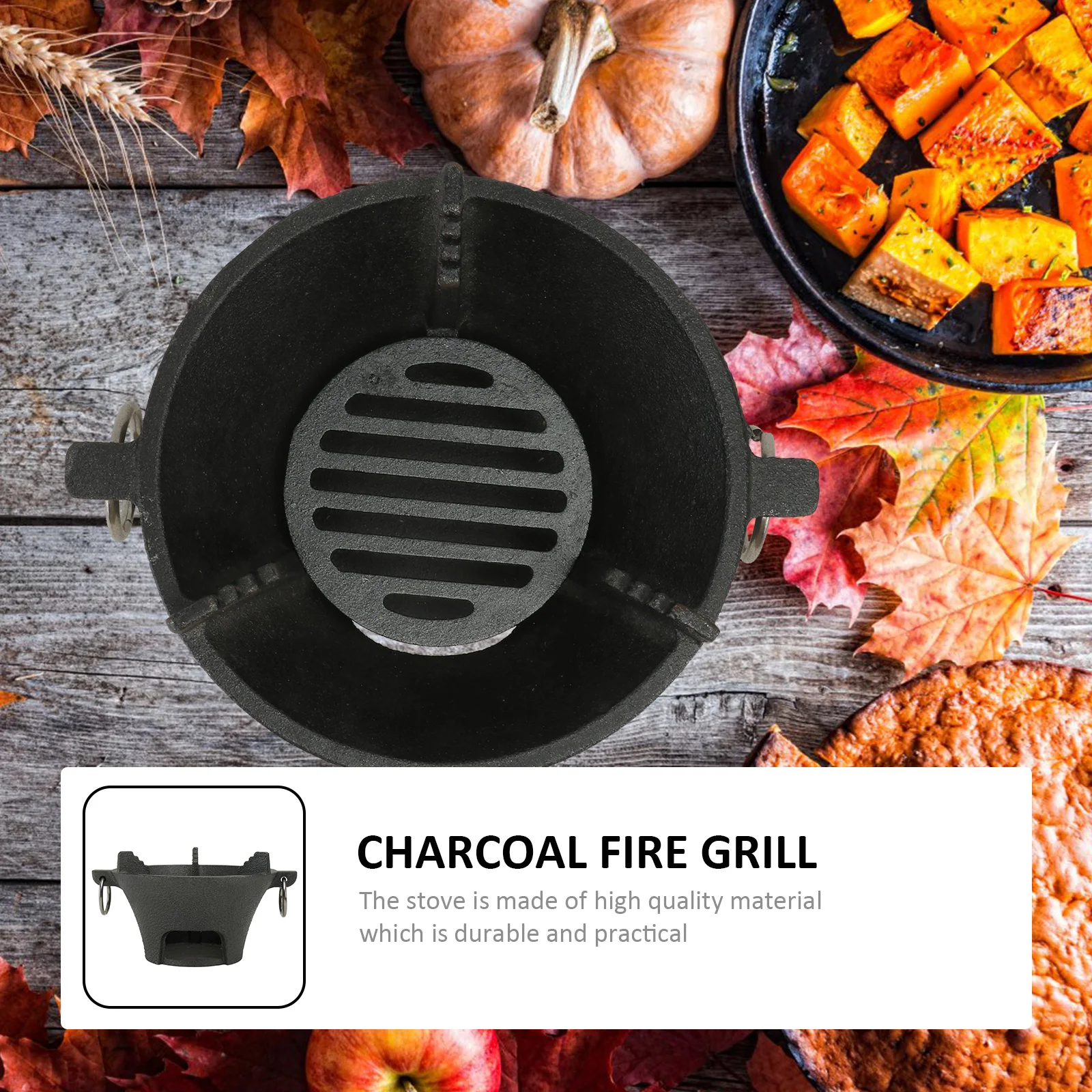 1pc 1 Portable BBQ Grill Stove Cast Iron Charcoal Fire Camping Outdoor Cooking Tool Durable Compact Round Small Size
1pc 1 Portable BBQ Grill Stove Cast Iron Charcoal Fire Camping Outdoor Cooking Tool Durable Compact Round Small Size