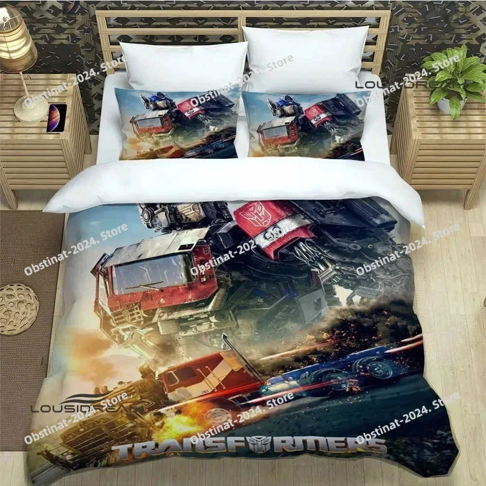 2025 T-Transformers Cartoon Printed Bed Set Duvet Cover Pillowcase Bedding Set Bed Linen Sheet Quilt Cover Full Queen King Size
2025 T-Transformers Cartoon Printed Bed Set Duvet Cover Pillowcase Bedding Set Bed Linen Sheet Quilt Cover Full Queen King Size