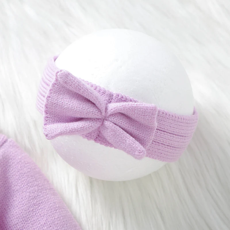 Winter Newborn Girls Rompers Clothes Autumn Purple Turtle Neck Long Sleeve Infant Kids Knitted Jumpsuits Headband Set 2pcs 0-18m
Winter Newborn Girls Rompers Clothes Autumn Purple Turtle Neck Long Sleeve Infant Kids Knitted Jumpsuits Headband Set 2pcs 0-18m