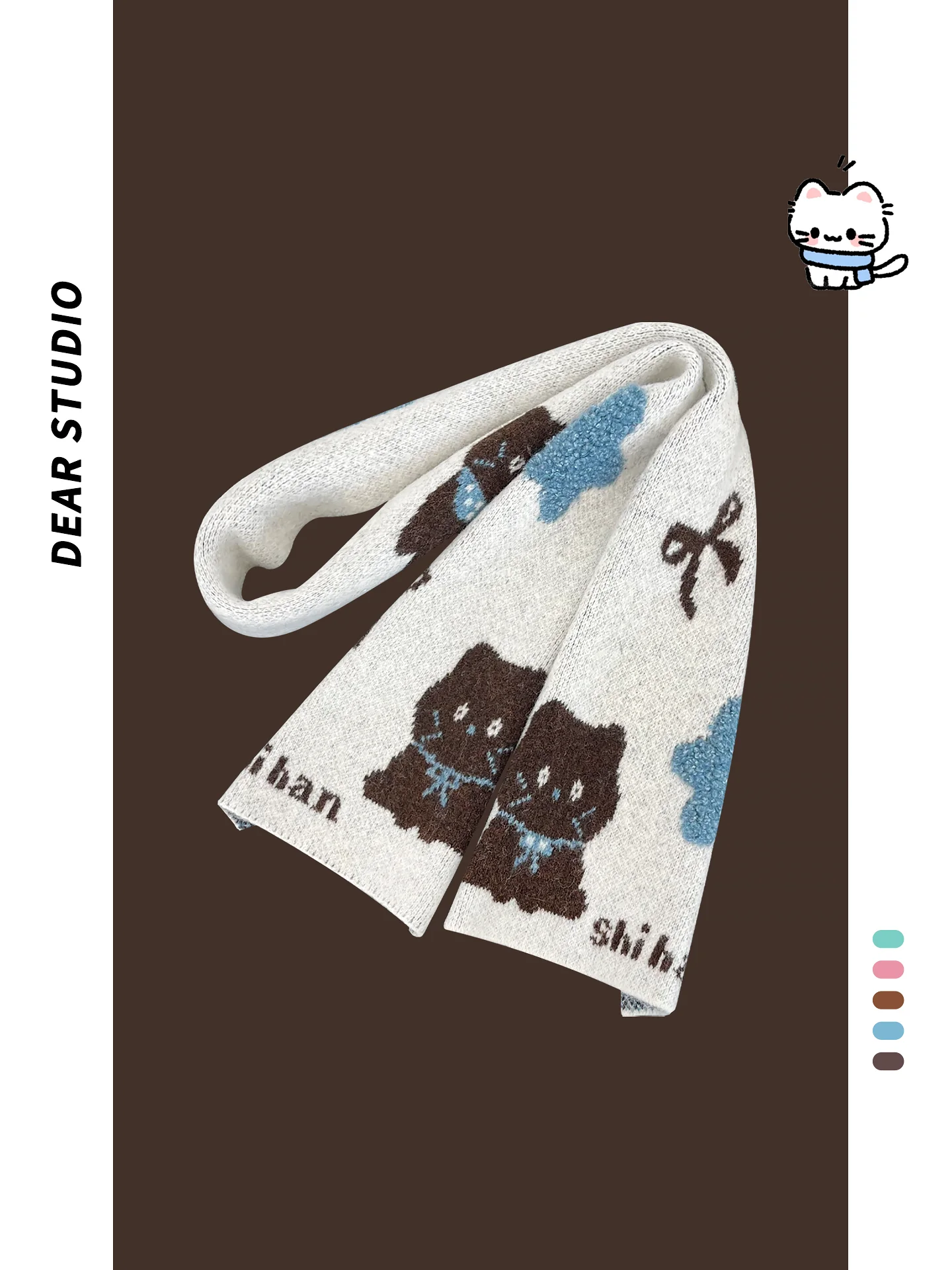Japanese cartoon anime cute star cat knitted scarf women's autumn and winter 2025 new thickened warm versatile student scarf
Japanese cartoon anime cute star cat knitted scarf women's autumn and winter 2025 new thickened warm versatile student scarf
