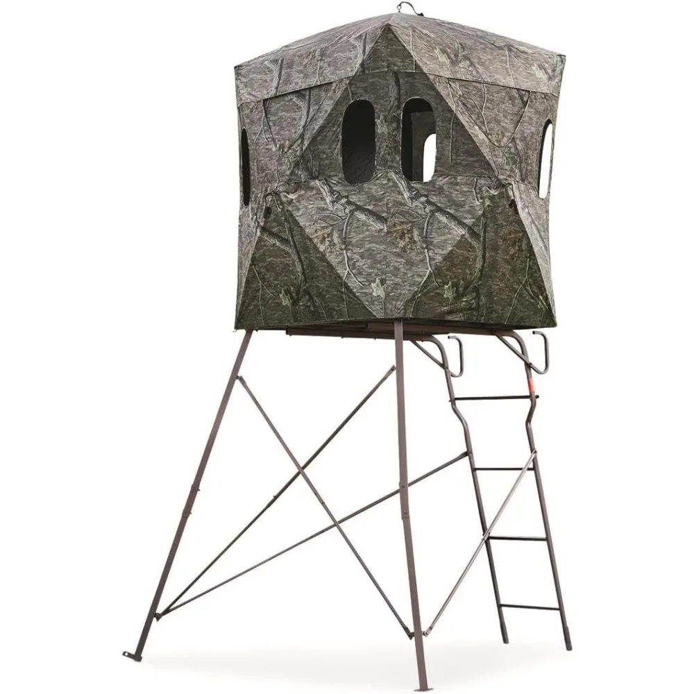 6 Foot Hunting Tripod Tower Blind 2 Person Stand Elevated Hunting Gear Equipment Accessories 4x4 Feet
6 Foot Hunting Tripod Tower Blind 2 Person Stand Elevated Hunting Gear Equipment Accessories 4x4 Feet