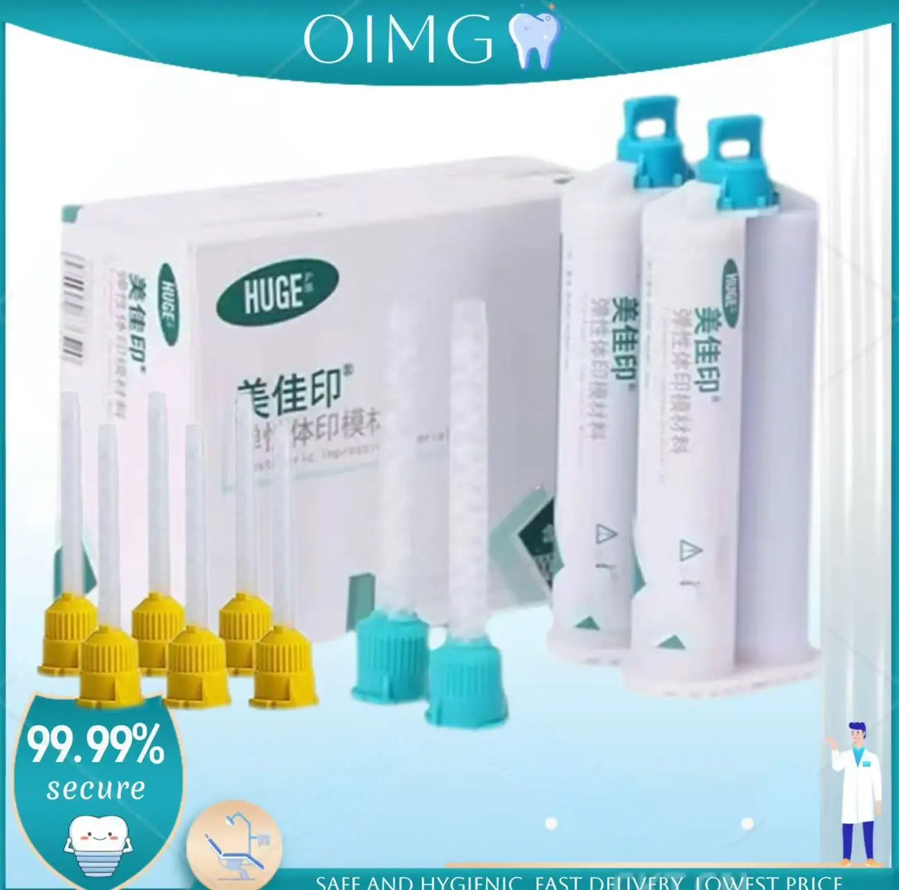 Heavy Body Dental Impression Material Elastomeric A Silicone Edge VPS Teeth Implant Crown Model Dentistry
Heavy Body Dental Impression Material Elastomeric A Silicone Edge VPS Teeth Implant Crown Model Dentistry