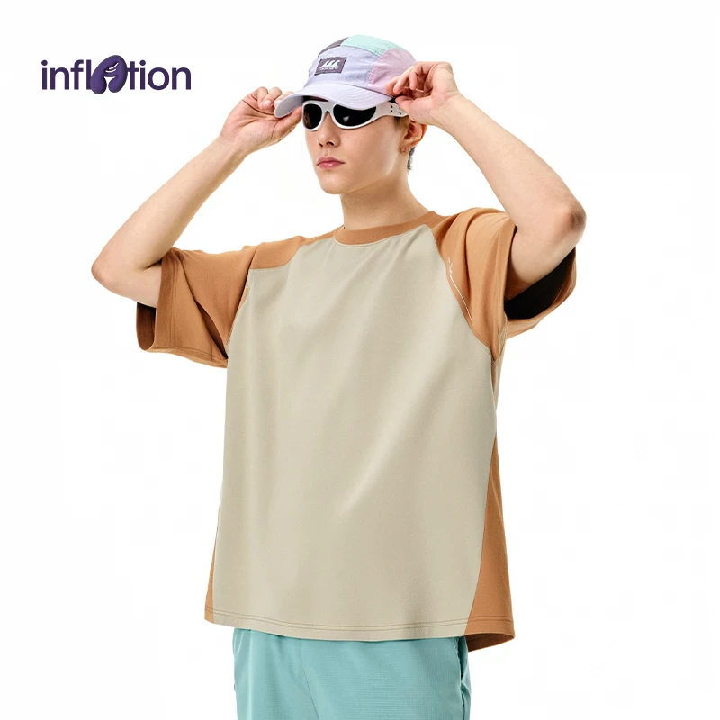 INFLATION Breathable Hiking T-Shirt Quick-Dry Color Block Raglan Short sleeve Outdoor Performance Athletic Tee
INFLATION Breathable Hiking T-Shirt Quick-Dry Color Block Raglan Short sleeve Outdoor Performance Athletic Tee
