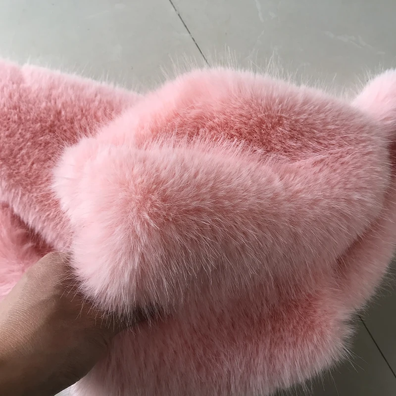 thickened Imitation fox fur, artificial hair vest, clothing fabric faux fur plush clothing fabric for patchwork
thickened Imitation fox fur, artificial hair vest, clothing fabric faux fur plush clothing fabric for patchwork