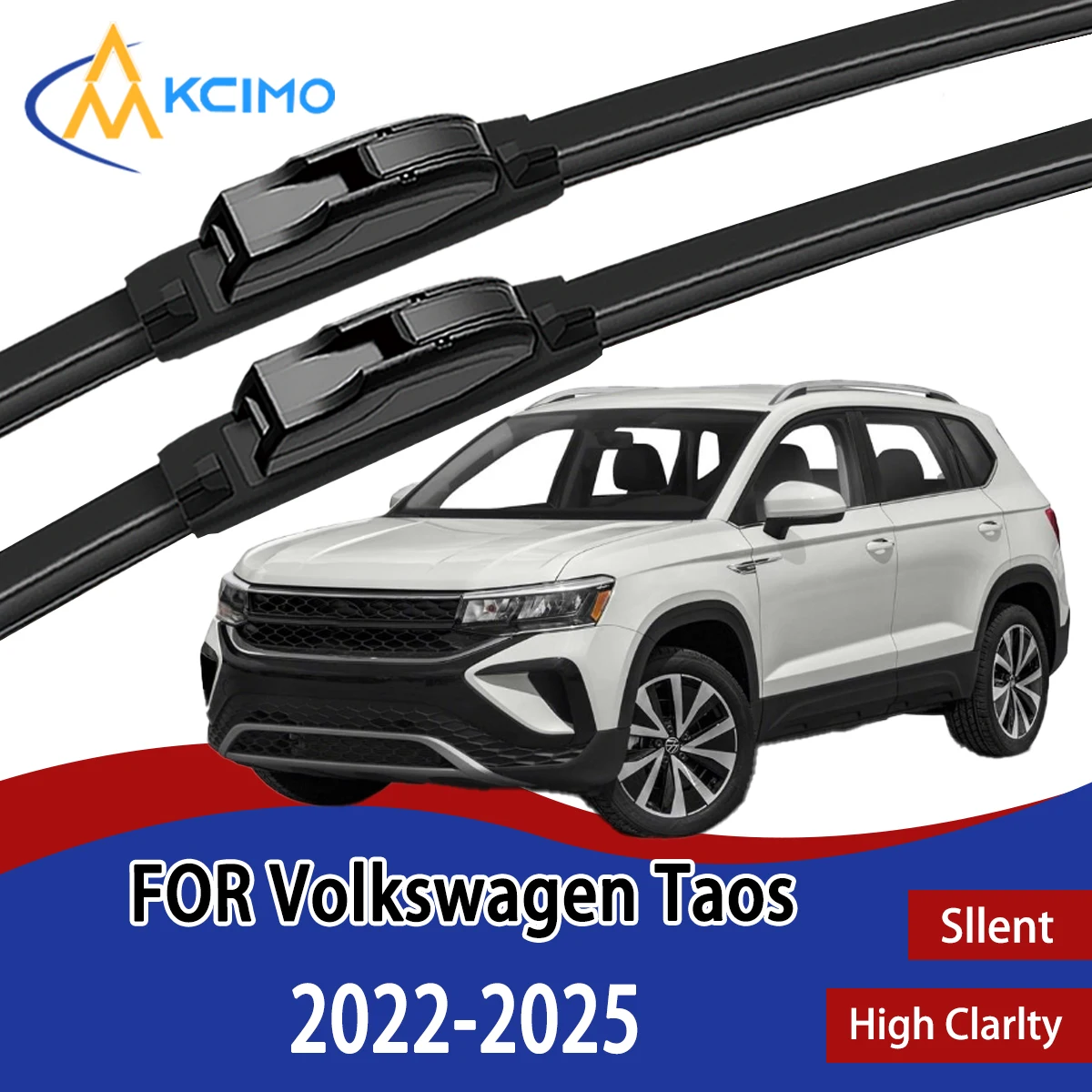 2Pcs Front Windshield Wiper Blades For Volkswagen Taos 2022-2025 Windscreen Window Car Accessories
2Pcs Front Windshield Wiper Blades For Volkswagen Taos 2022-2025 Windscreen Window Car Accessories