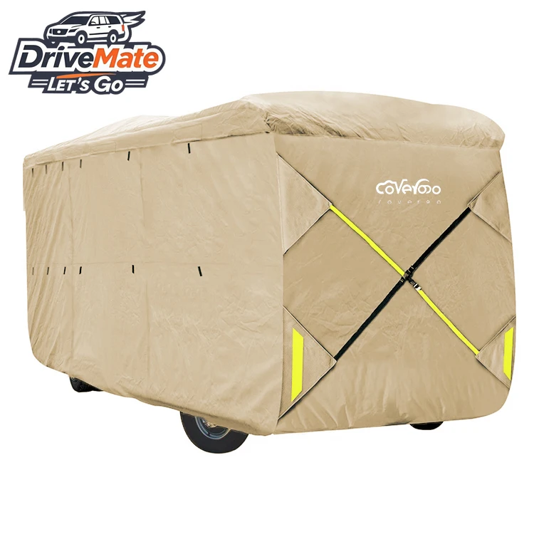 Entry-level 4 Layer 6 Layers Non Woven Waterproof Anti-UV Class a Motorhome/Caravan Body Cover RV Motorhome Cover
Entry-level 4 Layer 6 Layers Non Woven Waterproof Anti-UV Class a Motorhome/Caravan Body Cover RV Motorhome Cover
