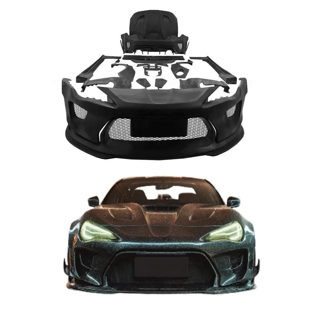 Toyota GT86 BRZ Tuning Robot Style Fiberglass Style Car Bumper Hood Side Skirt Car Body System Robot Style Wide Body Kit
Toyota GT86 BRZ Tuning Robot Style Fiberglass Style Car Bumper Hood Side Skirt Car Body System Robot Style Wide Body Kit