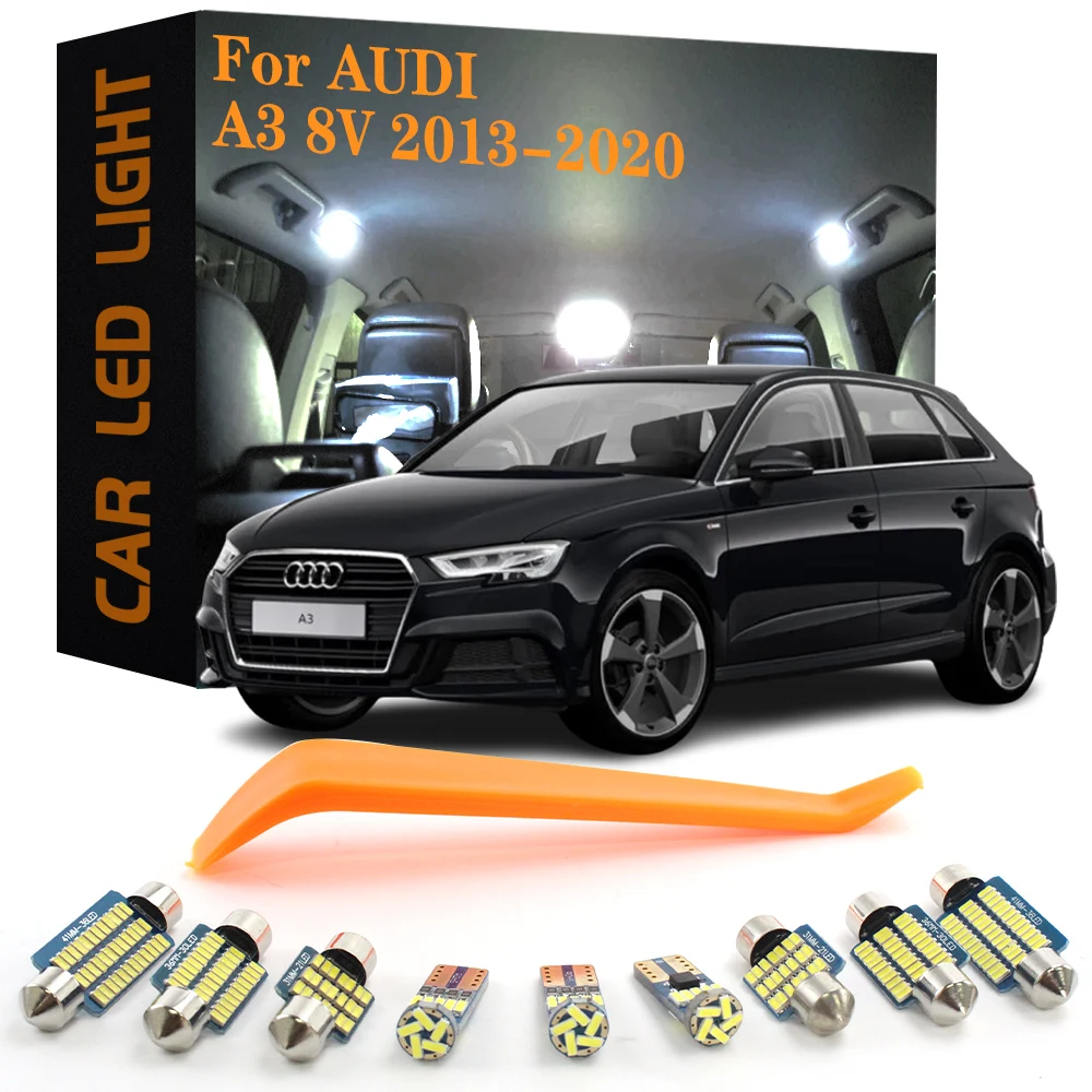 17pcs Canbus Car Accessories LED Interior Lights For Audi A3 8V Sportback 2013 2014 2015 2016 2017 2018 2019 2020 No Error Lamps
17pcs Canbus Car Accessories LED Interior Lights For Audi A3 8V Sportback 2013 2014 2015 2016 2017 2018 2019 2020 No Error Lamps