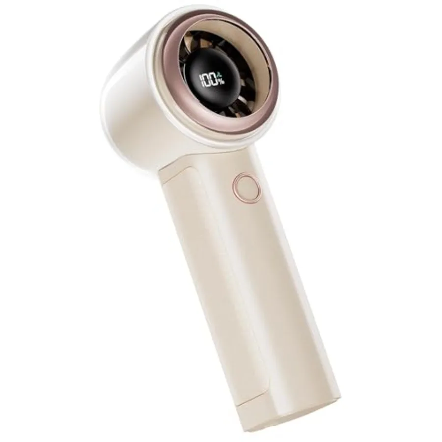 Portable Handheld Personal Cool Fan for Travel - 4000mAh Rechargeable Battery Powerful Mini Fan for Personal, Women, Men, 15000
Portable Handheld Personal Cool Fan for Travel - 4000mAh Rechargeable Battery Powerful Mini Fan for Personal, Women, Men, 15000