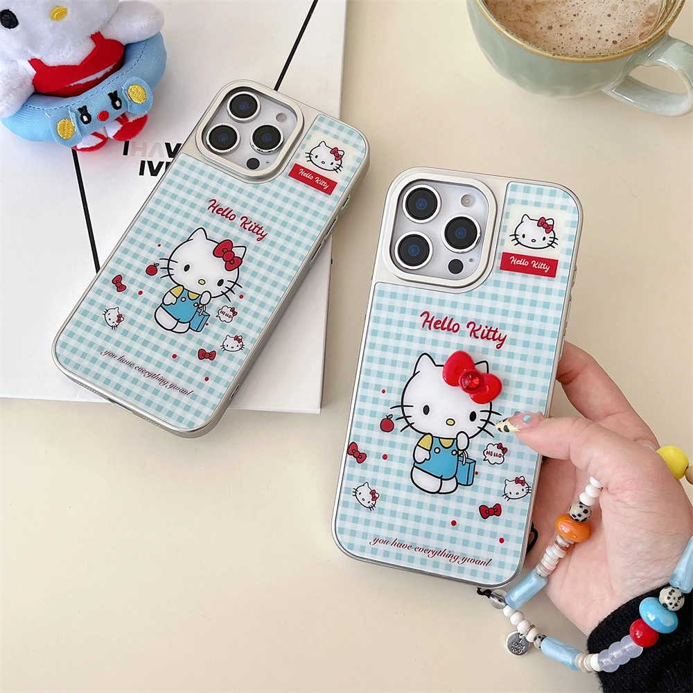 Sanrio Hello Kitty Korean Cute Creative Blue White Bag Phone Case For iPhone 16 15 14 13 12 11 Pro Max Y2k Cartoon Ins Cover
Sanrio Hello Kitty Korean Cute Creative Blue White Bag Phone Case For iPhone 16 15 14 13 12 11 Pro Max Y2k Cartoon Ins Cover