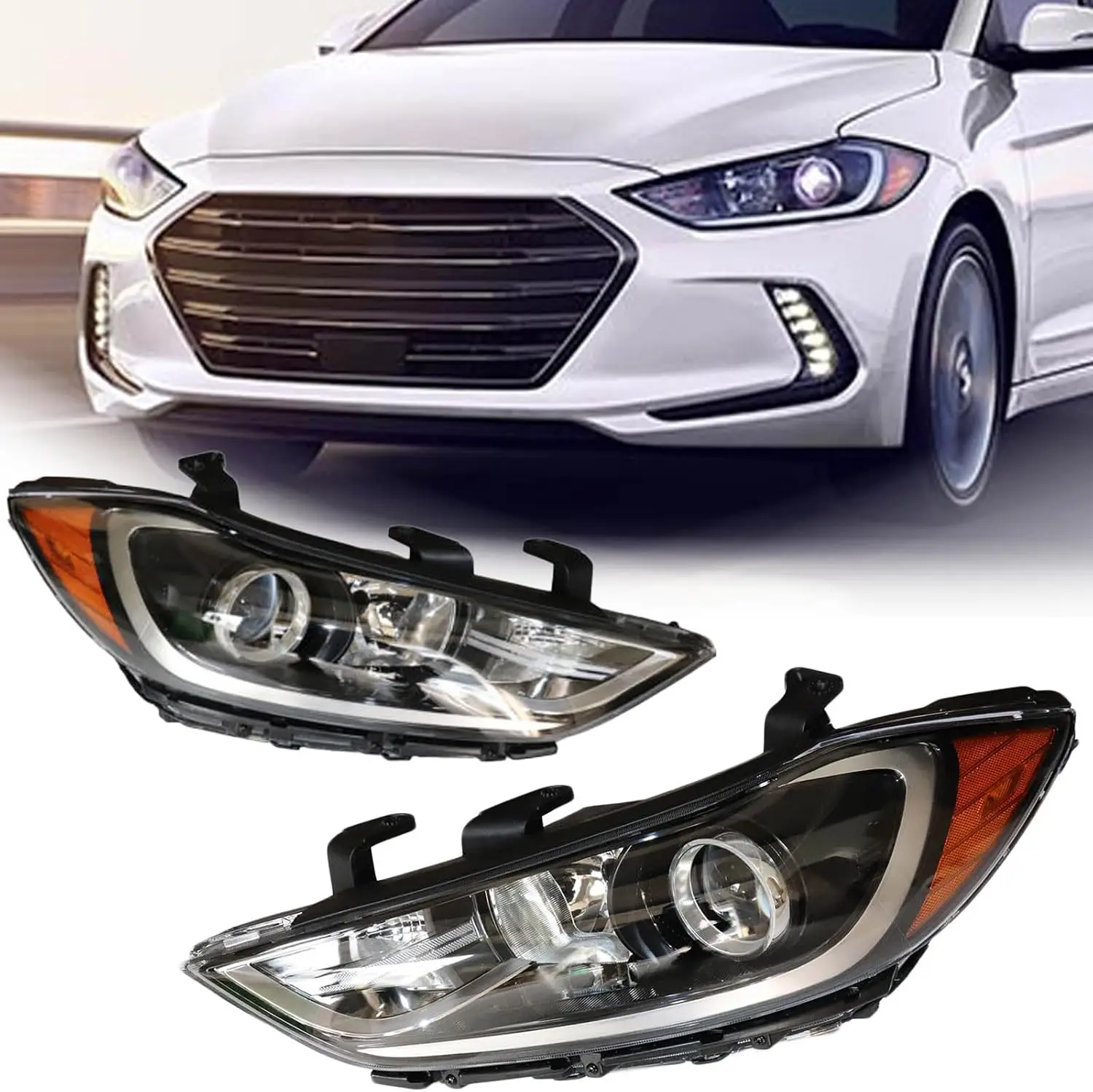 Галогенные фары в сборе для Hyundai Elantra SE SEL Value Edition 2017-2018 года, замена передней фары 11410015R 11410016L 92
Галогенные фары в сборе для Hyundai Elantra SE SEL Value Edition 2017-2018 года, замена передней фары 11410015R 11410016L 92