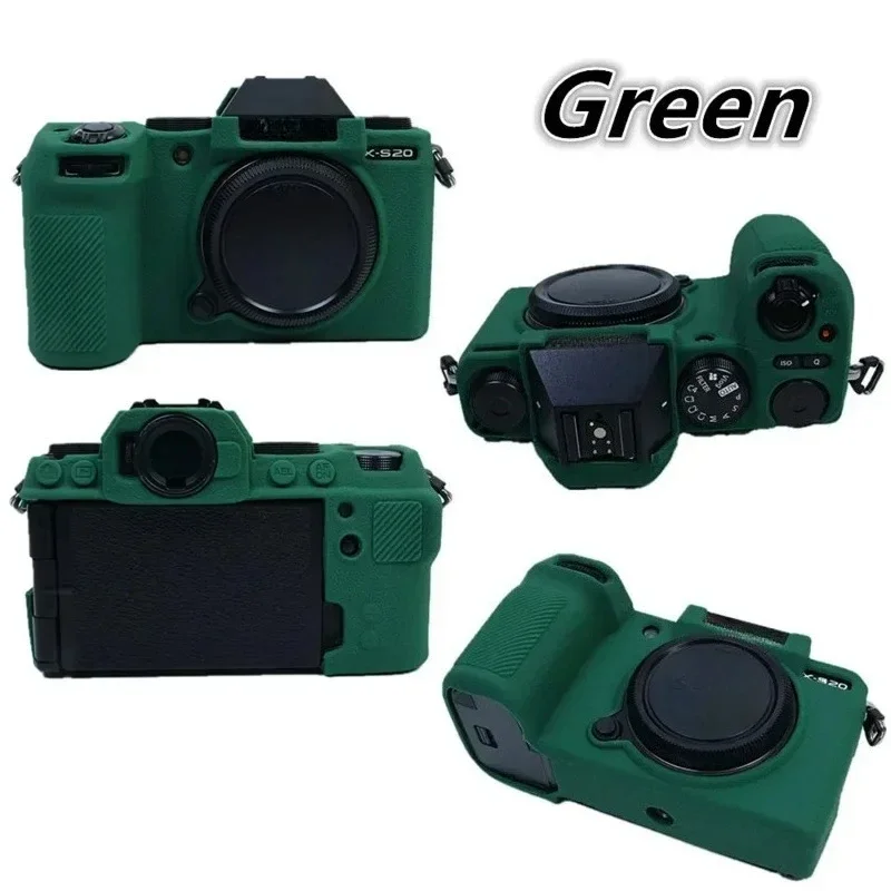 For Fujifilm X-S20 Anti-Skid Texture Silicone Skin Shockproof Digital Camera Body Protective Cover With Free Tempered Film,
For Fujifilm X-S20 Anti-Skid Texture Silicone Skin Shockproof Digital Camera Body Protective Cover With Free Tempered Film,
