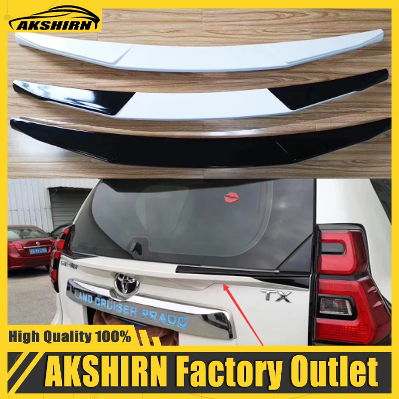 Car Styling For Toyota Cruiser Prado FJ150 FJ 150 2010-2019 ABS Plastic White Black Color Rear Boot Trunk Wing Middle Spoiler
Car Styling For Toyota Cruiser Prado FJ150 FJ 150 2010-2019 ABS Plastic White Black Color Rear Boot Trunk Wing Middle Spoiler