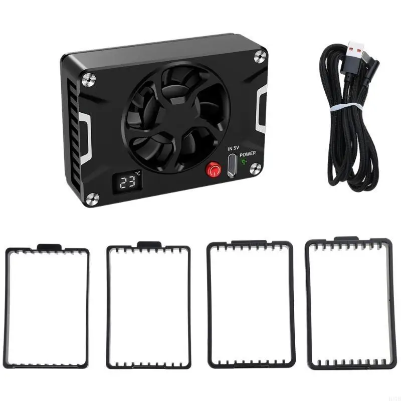 H37B Precise Camera Cooling Fan Temperature Management System, for XS10/XH2S Cameras Continuous Filming Compatibility
H37B Precise Camera Cooling Fan Temperature Management System, for XS10/XH2S Cameras Continuous Filming Compatibility
