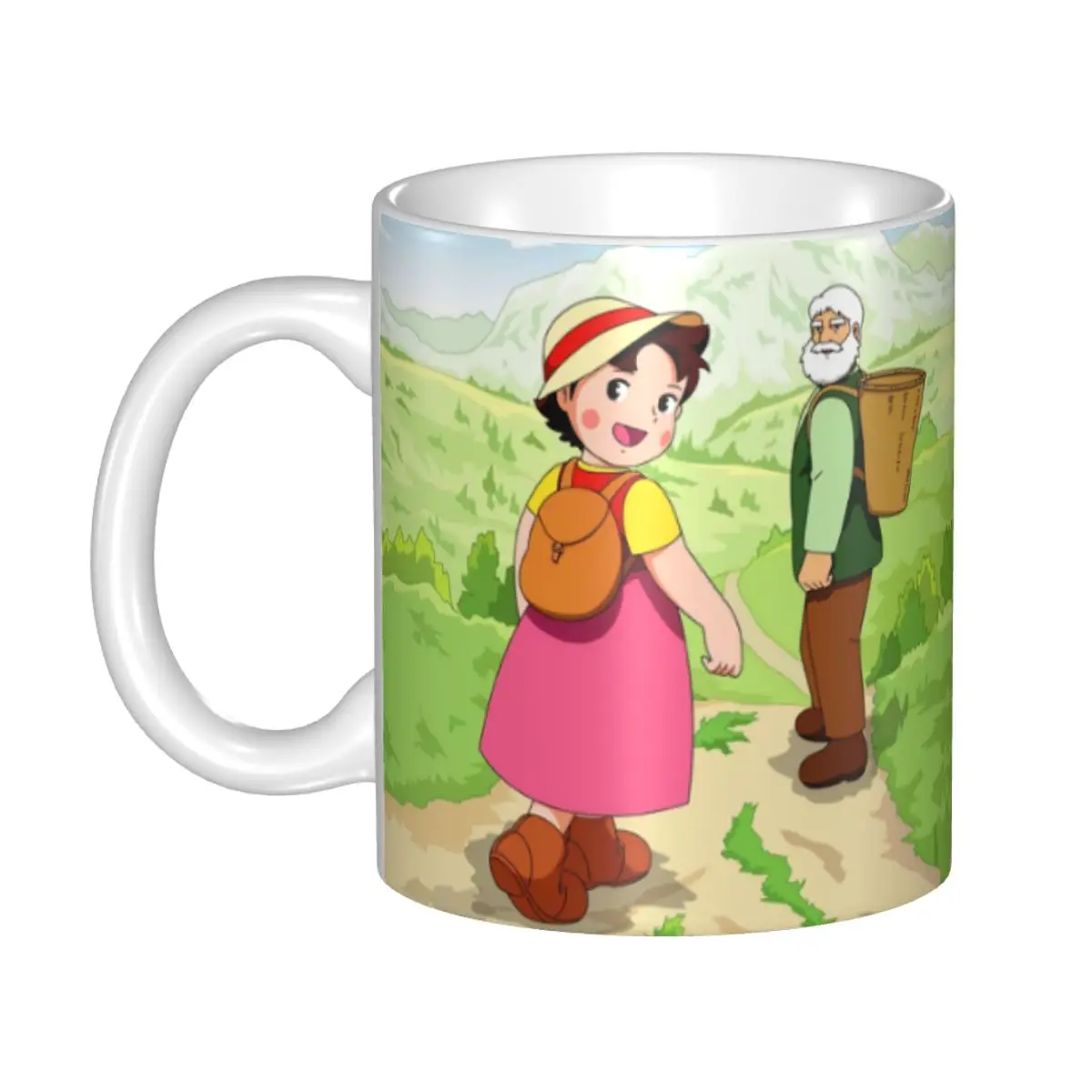DIY Anime Heidi Girl Of The Alps Ceramic Mug Custom Heidi Peter Grandpa Coffee Cup Creative Present
DIY Anime Heidi Girl Of The Alps Ceramic Mug Custom Heidi Peter Grandpa Coffee Cup Creative Present