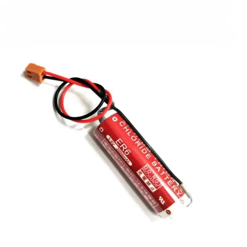 ER6 PLC Non-Rechargeable Lithium Battery Pack 3.6V 2000mAh
ER6 PLC Non-Rechargeable Lithium Battery Pack 3.6V 2000mAh