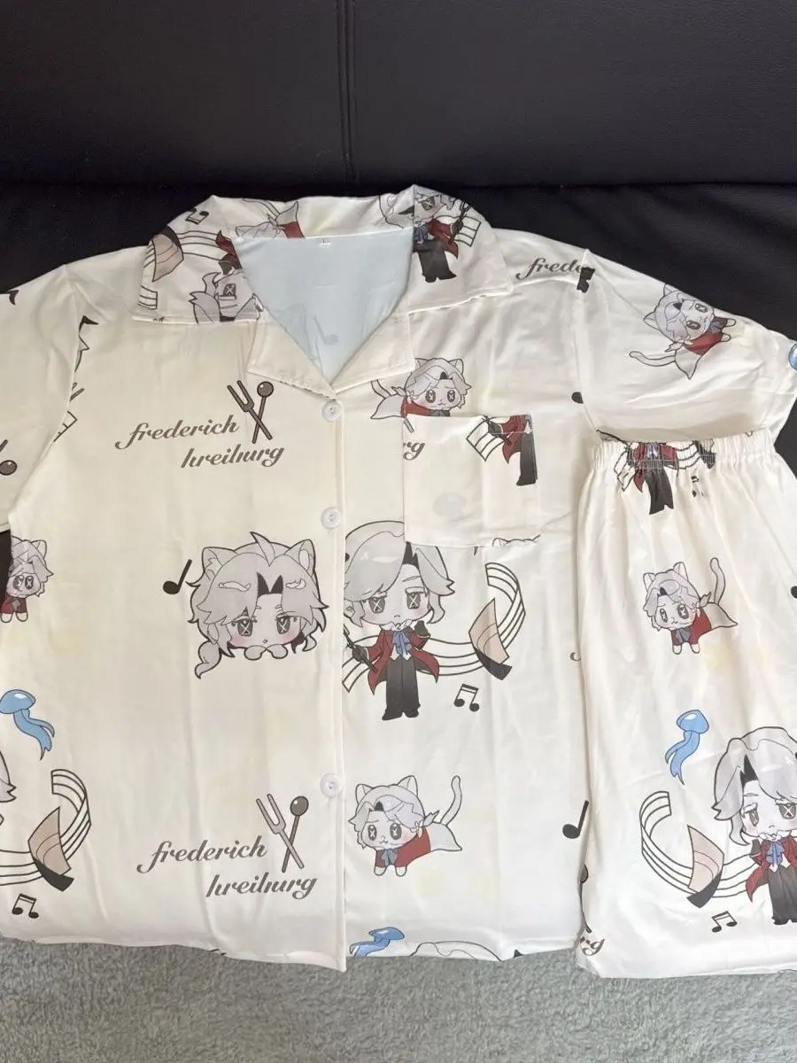 Хэллоуин аниме идентичность V Эндрю Крейс косплей костюм летние шорты с короткими рукавами домашнее платье студенческая домашняя одежда подарок 
Хэллоуин аниме идентичность V Эндрю Крейс косплей костюм летние шорты с короткими рукавами домашнее платье студенческая домашняя одежда подарок